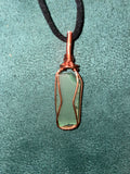 Sea glass pendant 2