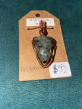 Prehnite pendant