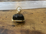 Black tourmaline with clear quartz