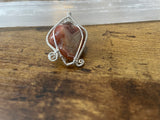 Red crazy lace agate