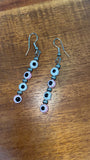 Evil eye ear rings