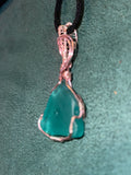 Sea glass pendant