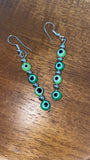 Evil eye ear rings