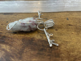 Pink tourmaline deer