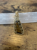 Tiger eye pendants
