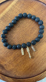 Lava stone bracelet