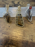 Tiger eye pendants