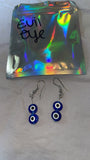 Evil eye ear rings