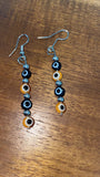 Evil eye ear rings
