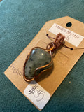 Prehnite pendant