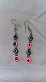 Evil eye ear rings